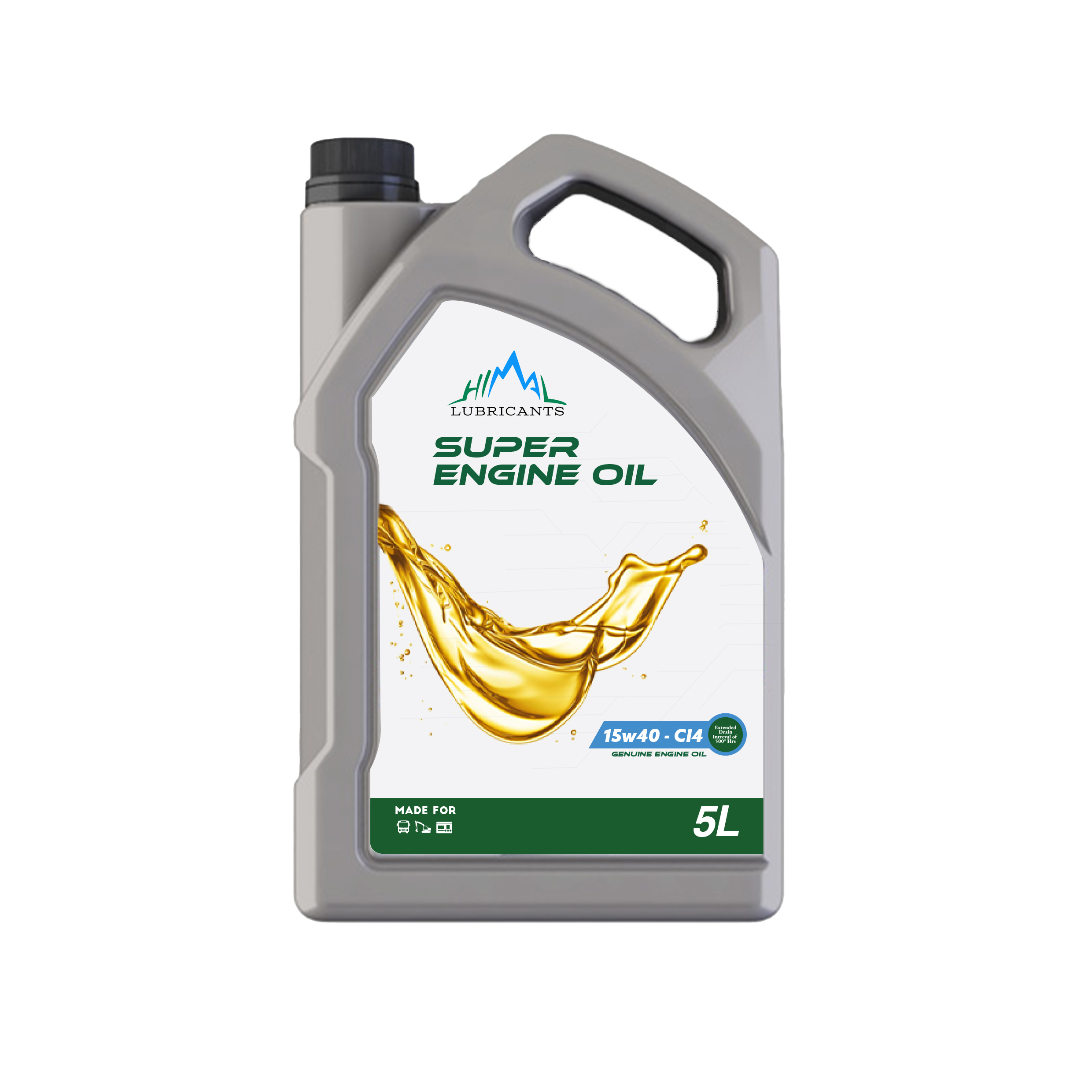 Himal 15W40 API CI-4 Diesel Engine Oil – 5 Liter Can